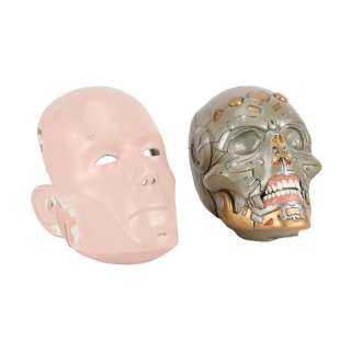 SURROGATES (2009) - Lot 1676 - Robot Skull and Military-unit Face