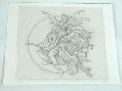 Lot 712 - Hocus Pocus Original Poster Art