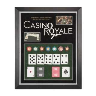 James Bond: Casino Royale (2006) | James Bond’s (Daniel Craig) Winning Poker Hand and Casino Royale Chips | Propstore