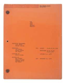 A Star Wars Holiday Special 2nd Draft Script. | Van Eaton Galleries