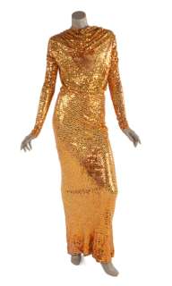 DORIS DAY STUNNING EVENING GOWN COSTUME FROM DO NOT DISTURB | Julien’s