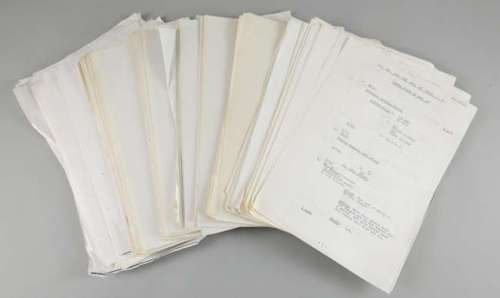 Doctor Who - Collection of scripts pages and call sheets | Ewbank’s