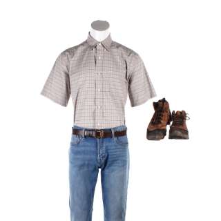 Jerry and Marge Go Large Jerry Selbee Bryan Cranston Screen Worn Shirt Pants Belt & Shoes Ch 5 Sc 15-18 | VIP Fan Auctions