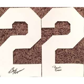 Burt Reynolds Original Signed #22 Jersey Numbers, including his character name Paul Crew from The Lo | Piece of the Past