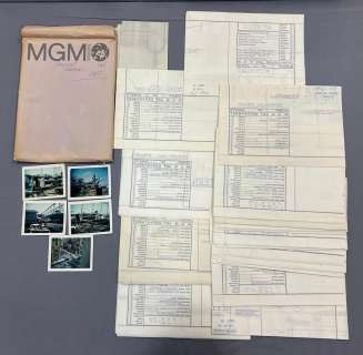 Group of Soylent Green Original Set Drawings and Schematics | misc / divers