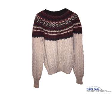 Castaway 2000 MovieTOM HANKS Screen Used Crew Neck Wardrobe PROP Sweater | Theme Park Connection