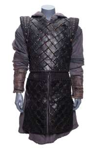 VIKINGS (2013-2020) - Lot #1094 : Bjorn Lothbrook‘s (Alexander Ludwig) Distressed Battle for Vestfold and Death Armored Tunic