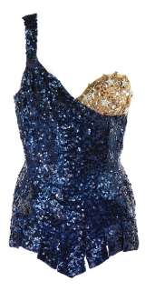 Esther Williams blue sequined bathing suit designed by Helen Rose made for Deep in My Heart. | Profiles in History