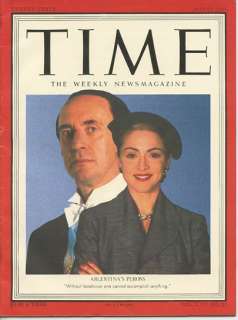 Screen Used Prop Time Magazine from "Evita" | Piece of the Past