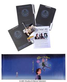 Marvel’s Agents of S.H.I.E.L.D. (2013-2020) | Jemma Simmons’ S.H.I.E.L.D. and HYDRA Ephemera with HYDRA Files on Phil Coulson and Melinda May | Propstore