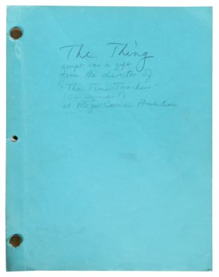 Lot 177 - [SCREENPLAYS]. The Thing from Another World. [RKO, 1951]. | Potter & Potter