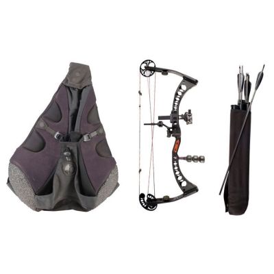 BLADE: TRINITY (2004) - Lot #519 : Abigail Whistler‘s (Jessica Biel) Bow, Quiver, Arrows, and Backpack