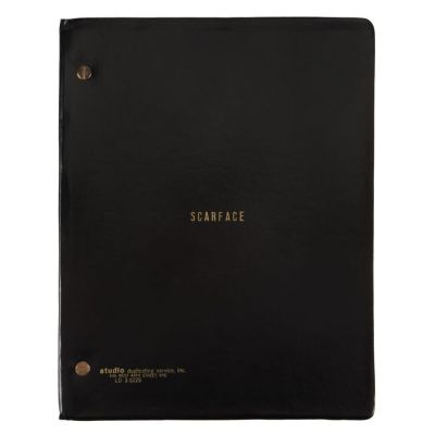 SCARFACE (1983) - Lot #926 : Bound Production Script