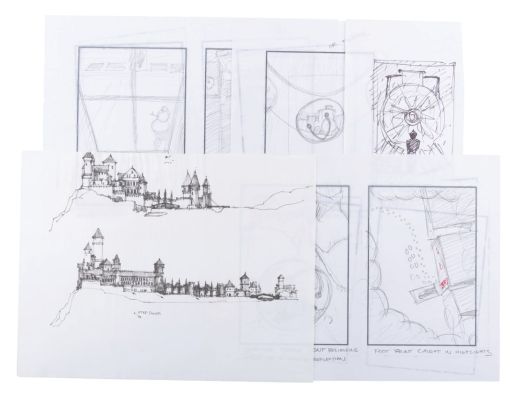Lot 845 - "Polar Express" Production Drawings. | Van Eaton Galleries