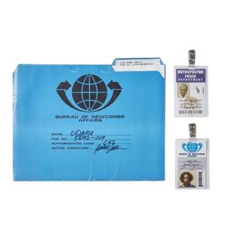 Lot 117 - Alien Nation: The Udara Legacy | ID Tags and File Props