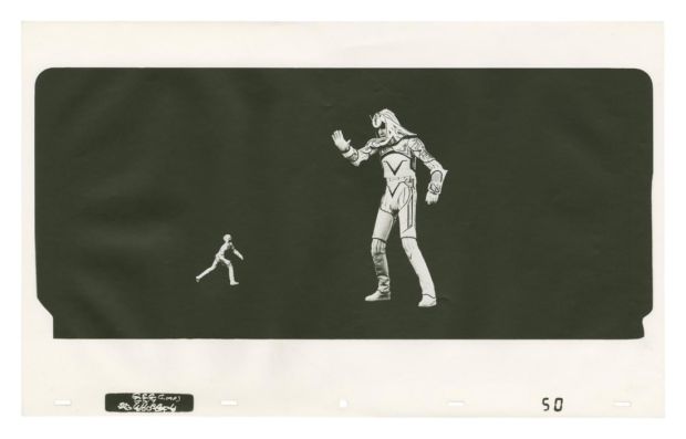 A "Tron" Sark Photostat Effect Print. | Van Eaton Galleries