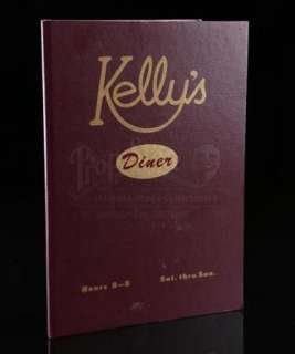 General Hospital | Kelly’s Diner Menu | Propstore