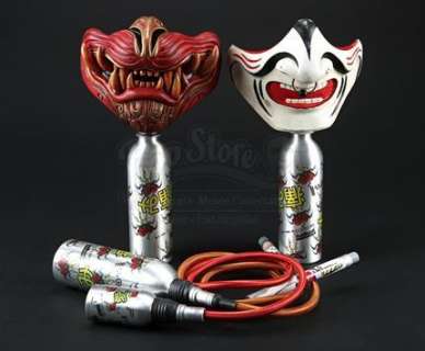 Ghost in the Shell - Lot 130 - Pair of Yakuza Club Huffing Face Masks