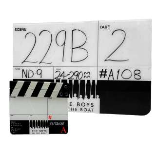 Lot 193 - The Boys in the Boat Scene Board & Scene Clapper