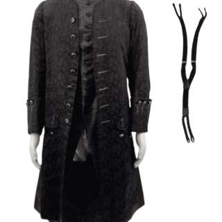 The Great Orlo’s Sacha Dhawan Frock Coat, Waistcoat, Shirt, Breeches, Braces & Stock | VIP Fan Auctions