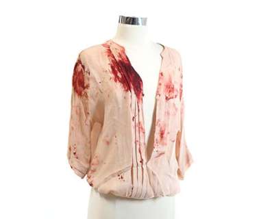 Under The Dome - Lot 396 - Julia‘s Bloody Peach Blouse