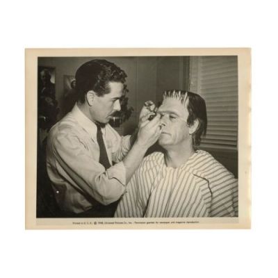 VARIOUS PRODUCTIONS - Lot #723 : Dick Smith Collection: Collection of 55 Lon Chaney and Glenn Strange Makeup Reference Photos with Additional Makeup Photos