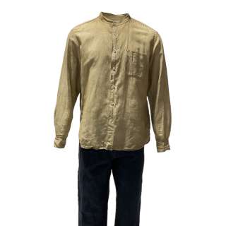 Beau is Afraid Beau Wassermann Joaquin Phoenix Screen Worn Button-Up Shirt & Jeans Ch 8 Sc 86a Stg Stage 2 | VIP Fan Auctions