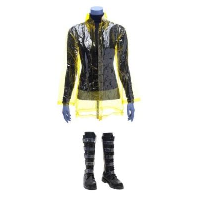 Blade Runner 2049 (2017) | Lot 108 : Joi’s (Ana de Armas) Yellow Jacket, Sweater, and Boots | Propstore