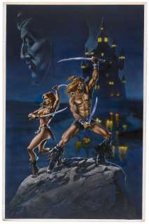 THE BLADE MASTER MOVIE POSTER ORIGINAL ART BY DUNCAN EAGLESON. | Hake’s