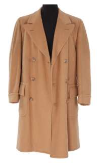Lot 682 - AL PACINO “MICHAEL CORLEONE” CAMEL WOOL OVERCOAT FROM THE GODFATHER PART II.