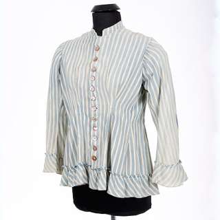 THE COLOR PURPLE - Celie Johnson (Whoopi Goldberg) Blue and White 1880‘s Button Shirt