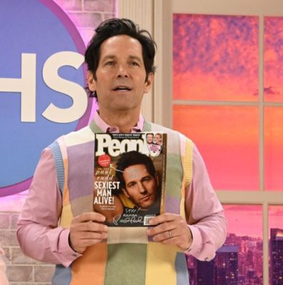 Stephen Colbert‘s Aviator Glasses + Paul Rudd‘s "People" Sexiest Man Alive Issue