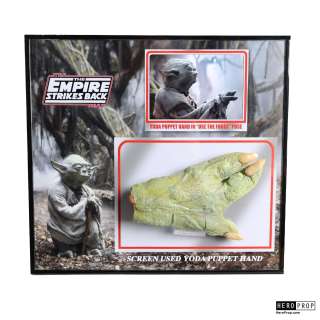 Star Wars Episode V: The Empire Strikes Back - Star Wars: The Empire Strikes Back (1980) – Original Yoda (Frank Oz) Puppet Hand