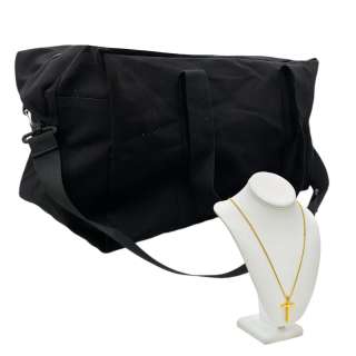 Power Book II Ghost Church Clerk (Mister Fitzgerald) Production Used Necklace & Duffle Bags Ep 107 | VIP Fan Auctions