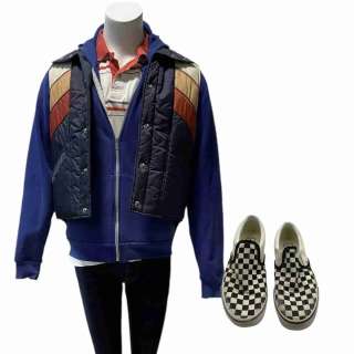 Y2K Eli (Jaeden Martell) Screen Worn Hoodie, Zip-Front Vest, Shirt, Jeans & Shoes Ch 3 Sc 96-99 | VIP Fan Auctions