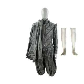 Lot #155: My Lady Jane Duke of Leicester Screen Worn Doublet, Cape, Breeches & Socks Ch 1 Sc 103-104 Ep 101