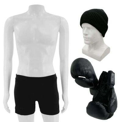 The Smashing Machine Mark Kerr (Dwayne Johnson) Screen Worn MMA Shorts, Boxing Gloves & Hat Ch 32 Sc 104, 105 | VIP Fan Auctions