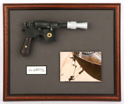 Lot 6174 - Star Wars - A Replica DL-44 Blaster based on the Prop used by Harrison Ford as Han Solo. Resin made… | Ewbank’s