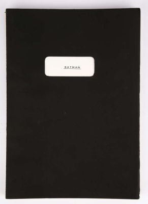 Lot 6168 - Batman (Warner Bros. 1989) Original Production Script as used during filming of the landmark… | Ewbank’s