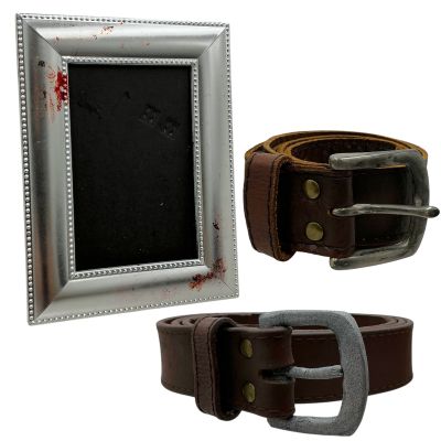Lot 168: The Wrecking Crew Jonny Hale Screen Used Picture Frame & (2) Belts | VIP Fan Auctions
