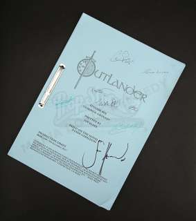 Outlander - Lot 10 - Outlander Charity Script Auction - Maria Doyle Kennedy‘s Cast Autographed Script - Episode 404 ‘Common Ground‘ Blue Draft