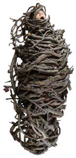 Lot 606 - Elizabeth Wilson ‘Abigail Craven‘ figure wrapped in a cocoon of vines from The Addams Family.