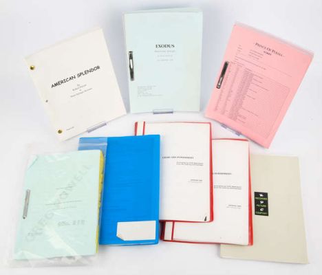 Collection of Eleven Production Scripts, with Call Sheets and related Production Documents | Ewbank’s