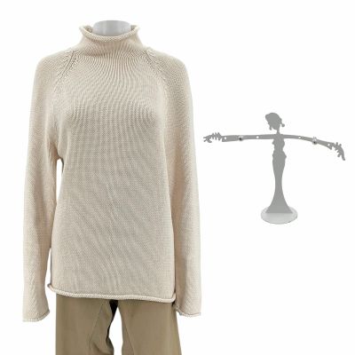 Lot 43: The Drama Emma Screen Worn Stunt Double Sweater, Pants & Earrings Ch 1 Sc 63 | VIP Fan Auctions