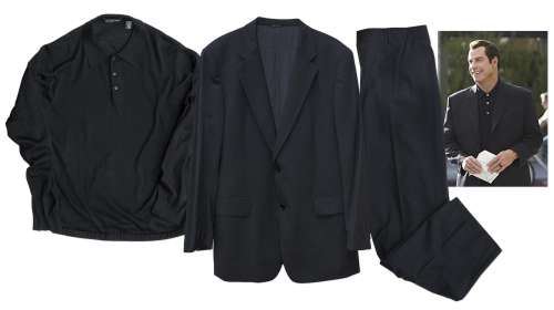 John Travolta Wardrobe as ’’Chili Palmer’’ From the 2005 Hit ’’Be Cool’’ | Nate Sanders