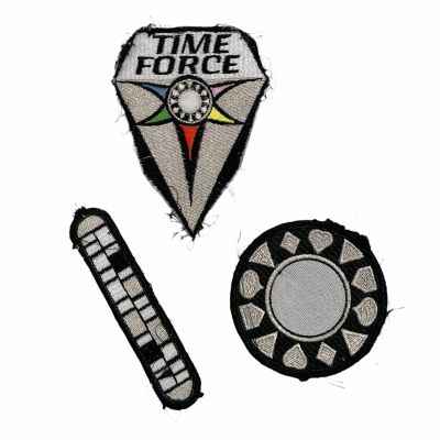 Power Rangers Time Force (2001) Screen Used (3) Patches | VIP Fan Auctions