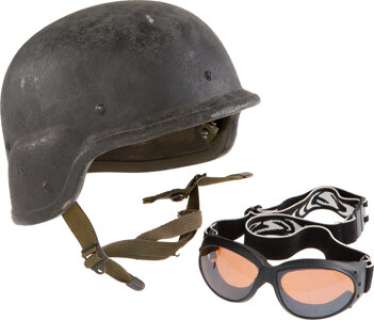 Helmet and Sunglasses from Stargate Universe (Syfy, 2009-).... | Heritage