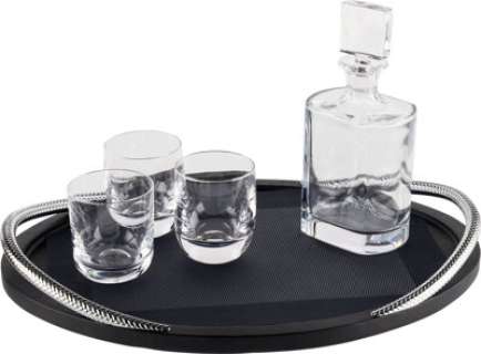 Succession (HBO® Original , 2018-2023) Brian Cox "Logan Roy" and David Rasche "Karl Mueller" Jet Drinks Glassware and ...