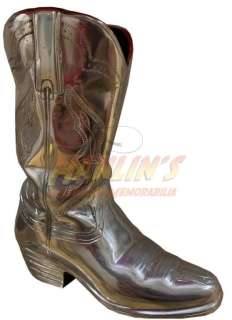 The Lone Ranger (2013) - Johnny Depp’s Own Metallized Boot Wrap Gift | Hanlin Auction Service