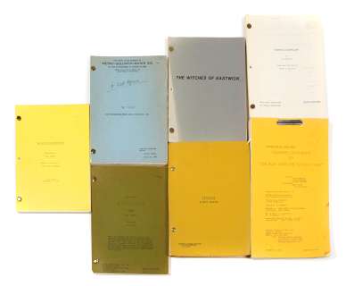 Lot 1093 - A group of scripts, literary titles